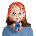 thumbnail image 2 of Accesorio de disfraz Disguise Chucky Mega Mega Mega Mask Oficial Childs Play, 2 of 7