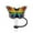 Dark Blue, variant on Colorful Butterfly Silicone Straw Cover - 8.0mm Fit for StanleCup, Reusable, Dust/Leak-Proof, Lightweight, Decorative Drinking Accessory