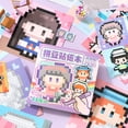 thumbnail image 4 of Pixel Art Sticker Book with Drawing Papers and Stickers, DIY Animals Design Theme, Collage Puzzle, 4 of 9