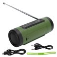 thumbnail image 1 of Altavoz Bluetooth inalámbrico portátil PL‑89 Subwoofer Linterna LED Radio FM Estéreo para exteriores, 1 of 5