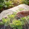 thumbnail image 4 of Thickened Agricultural Insect Net for Garden, Heavy Duty Plant Protection Mesh Barrier Against Pests Birds Frost Wind, for Greenhouse Vegetable Fruit Tree Orchard, White Plastic 8.2x32.8ft, 4 of 4