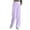 Purple, variant on ZACPNCV Kids Girls Solid Wide Leg Pants Flowy Stretchy Teen Loose Pants Straight High Elastic Waist Trousers Long Pants Clothes Purple 5-6 Years