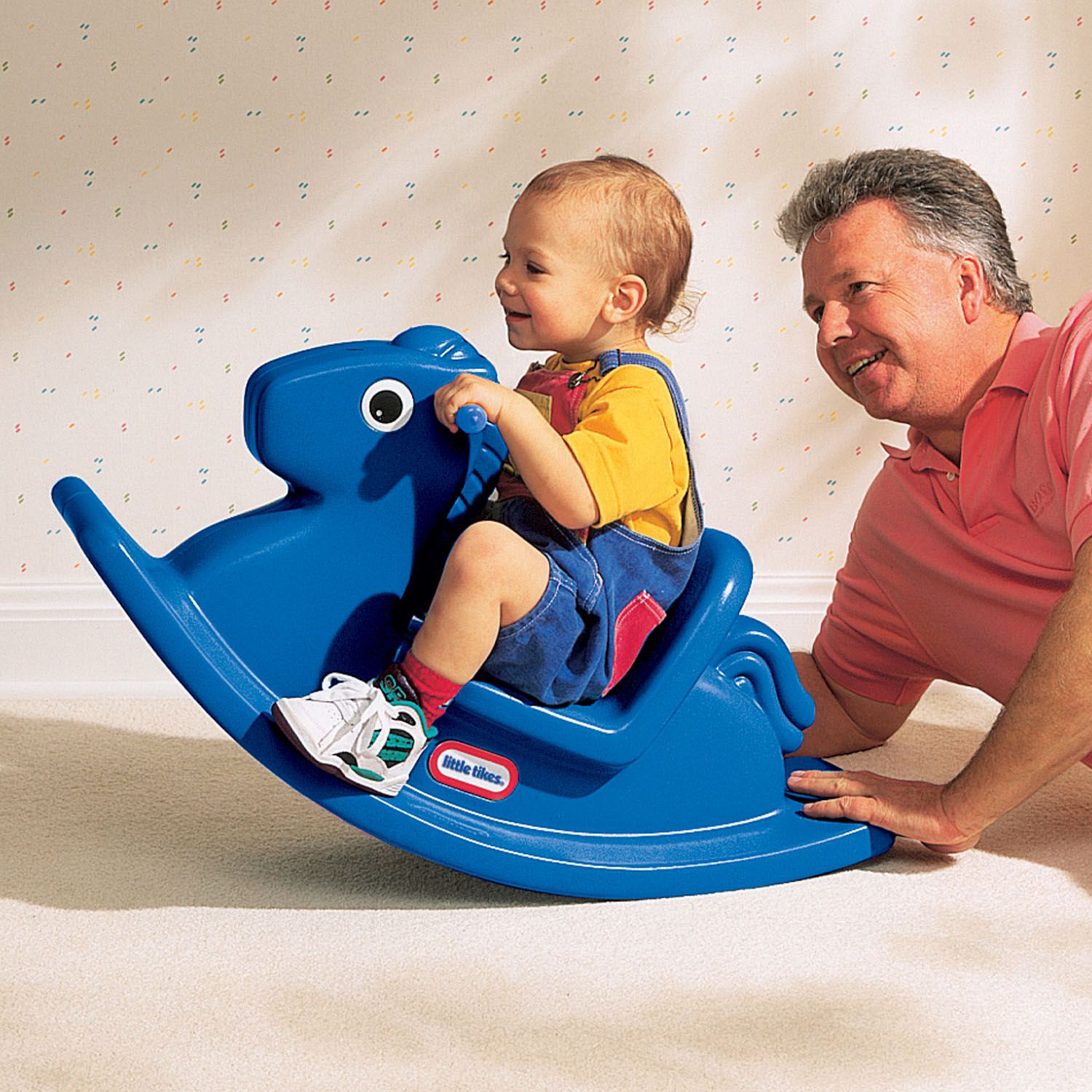 Little Tikes Balance Rocking Horse Toy, Ages 1-3, Blue photo 2