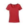thumbnail image 5 of District Made Ladies Perfect Weight Scoop Tee-2XL (Classic Red), 5 of 6