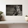 thumbnail image 2 of Elephant Stock Jaguar Eyes Pop Wall Art - Horizontal Canvas Wall Art - Living Room Wall Decor - Animal Canvas - Gray And Black Decor - 12" x 8", 2 of 8