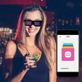 thumbnail image 1 of ruzhgo Lunettes LED Bluetooth Contrôle par Application Masque LED Bluetooth pour Raves Amusantes Lunettes de Réalité Augmentée Affichage Clignotant Texte Rouge, 1 of 9