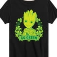 thumbnail image 3 of Marvel Guardians of the Galaxy - Groot Go Green St. Patrick's Day - Toddler And Youth Short Sleeve Graphic T-Shirt, 3 of 5