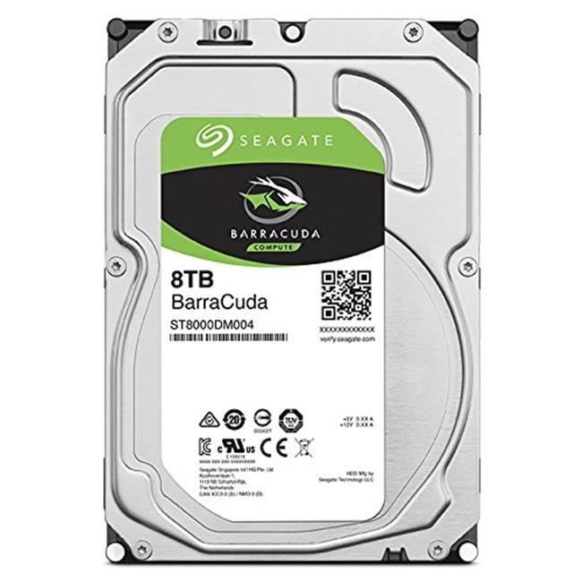 HDD 8TB Seagate Barracuda ST8000DM004 ② Seagate BarraCuda 8TB Internal Hard Drive - 5400RPM SATA 3.5