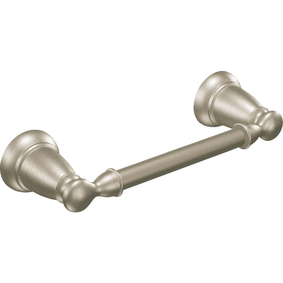 Creative Specialties Toilet Paper Holder Banbury Style - Brushed Nickel - Gray — Concealed-Screw Wall-Mount, Coordinated Bath Collection