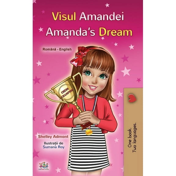 Romanian English Bilingual Collection Amanda's Dream (Romanian English Bilingual Children's Book), (Hardcover)
