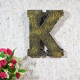 thumbnail image 2 of Handmade Eco-Friendly Wall Décor "K" Alphabet Letter Block, 2 of 3