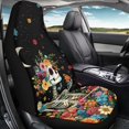 thumbnail image 4 of Uourmeti Skeleton Frame Car Seat Covers 1 Pieces Set Seat Covers for Cars Anti-Slip Comfortable Suitable for Truck Trucks, 4 of 6