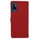 thumbnail image 1 of Funda Cartera Suave Cely Vesmir Para ZTE A71 Rojo Más 2 Micas, 1 of 4