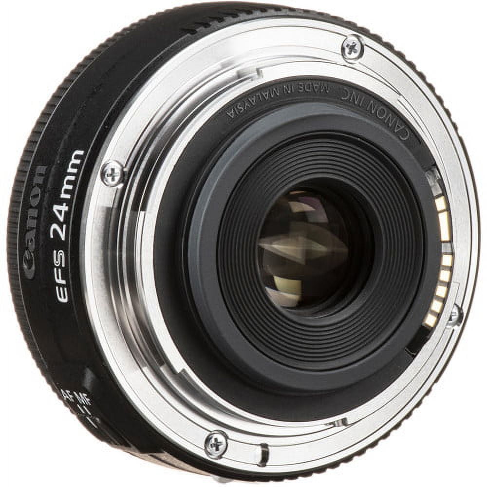 Canon EF-S 24mm f/2.8 STM Lens + Hood - Walmart.com