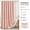 Blush Pink, variant on Khaki Scalloped Linen Textured Shower Curtain with 12 Metal Hooks, Heavy Duty Waterproof Thick Cloth Bathroom Curtain, 72x72 Inches