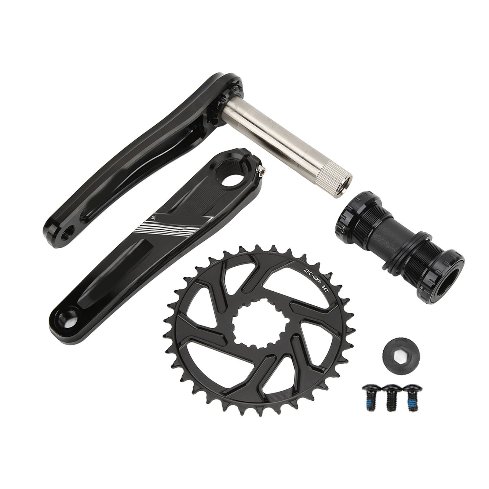 Direct Mount Crankset, Mountain Bike Crankset Lightweight High Strength