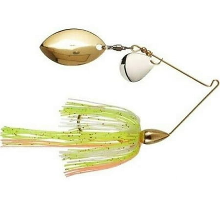 Gold Frame Finesse Colorad & Turtleback Spinnerbait Sun Perch Fishing Lure