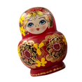 thumbnail image 2 of 10 Pieces Creative Russian Nesting Dolls Matryoshka Dolls For Decor Birthday Gift Ornaments Collection Rojo Hugo Muñecas de anidación, 2 of 10
