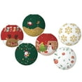 thumbnail image 2 of Birdeem Outdoor Christmas Decorations, Christmas Tree Decorations, 6 Pcs Christmas Decorations Party Paper Lanterns Set, Christmas Trees Decorations,For Christmas Party Decor, 2 of 8
