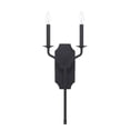 thumbnail image 3 of 2 Light Wall Sconce In Industrial Style 9.75 High By 22 Wide Capital Lighting 619821Bi, 3 of 3