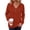 Orange Red, variant on Anygrew Hoodies for Women Lightweight Long Sleeve Shirts Sweatshirt with Kangaroo Pocket Pullover Sweaters Fall Tops