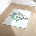 thumbnail image 4 of CafePress - Shark Birthday - 3'x5' Decorative Area Rug, Fabric Throw Rug, 4 of 5