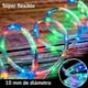 thumbnail image 5 of Manguera de Luz LED Navideña - 8 Modos, IP65 Resistente al Agua, Blanco Cálido/Frío/Multicolor - ¡Ilumina tu Navidad! (10M - 200 LED's, Multicolor), 5 of 9