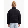 thumbnail image 2 of Justice Girls Mock Neck Jacket, Sizes XS - XL, 2 of 5