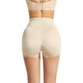 thumbnail image 5 of BLTIBY Thigh Shapers for Women Tummy Control High Waisted Butt-lifting Underwear Seamless Solid Color Shaper Slimming Shorts Khaki S, 5 of 5