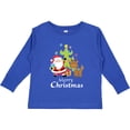 thumbnail image 3 of Inktastic Merry Christmas Boys or Girls Long Sleeve Toddler T-Shirt, 3 of 5