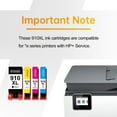 thumbnail image 5 of 910 Ink Compatible for HP 910 Ink Cartridge for 910 HP Ink 910 (Black Cyan Yellow Magenta, 4-Pack), 5 of 8