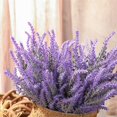 thumbnail image 5 of Flores artificiales de lavanda, plantas falsas con ramo de boda de plástico falso para centros de mesa, hogar, cocina, jardín, granja, decoración, 10 unidades, color morado esquí esquí Gafas de esquí, 5 of 5