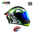 thumbnail image 2 of Casco . Abatible AXS TEKKEN Blanco XL 2025, 2 of 9