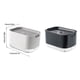 thumbnail image 4 of Soporte de esponja 2 en 1, dispensador de prensa para encimera de baño de 300ml, caja de limpieza de doble capa, organizador reutilizable, negro Suministros de limpieza para el hogar Blanco Billuyoard  HA064323-02, 4 of 6