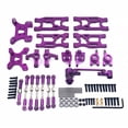 thumbnail image 1 of Bewildely Brazos oscilantes delanteros y traseros de metal, Control remoto, actualización de orugas, copas de dirección, modificación de Kits de construcción modelo Violeta, 1 of 6