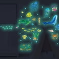 thumbnail image 4 of JUNWELL Glow in The Dark Ocean Fish Wall Decals,Under The Sea Wall Stickers Decals Decor Luminous Sea Life Animals Waterproof Stick Wall Decal for Kids Boys Bedroom Watercolor Ocean Creatures, 4 of 6