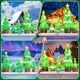 thumbnail image 5 of Traje de árbol Inflable navideño DomKom 2,7m Decorado al Aire Libre con Cajas de Regalo Luces LED, 5 of 5
