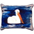 thumbnail image 3 of Betsy Drake Interiors Spring Creek Pelican Large Indoor/Outdoor Pillow 16x20, 3 of 3
