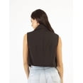 thumbnail image 4 of Chaleco corto con solapa AMAD Casual para mujer Talla S, 4 of 5