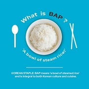 Chung Jung One O'Food BAP, Instant Cooked Sticky White Rice, Ready to Eat, Microwavable & Gluten-Free, Pack of 3