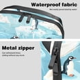 thumbnail image 4 of Penguin Waterproof Oxford Fabric USB Organizer Storage Box Charger Phone Case Cell Phone Cord Organizer 5.9x9.44x3.14 in., 4 of 6