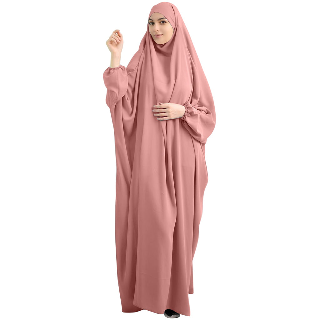 Hijab Dress Full Body Cover Dress Green Abaya Ramadan Gift Muslim Women Prayer Dress Set Islamic Prayer Dress Gift For Her