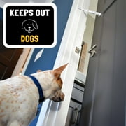 Door Buddy Cat Litter Box Door Latch and Door Stopper