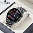 thumbnail image 2 of Reloj inteligente Bluetooth Sport de acero inoxidable para hombre, 2 of 4