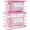 2-Pack-L&S-Pink, variant on Small Grocery Bag Holder with Removable Bamboo Top, Wall Mount Trash Bag Organizer, No Drill Installation, Stainless Steel, Black Kitchen Storage Rack