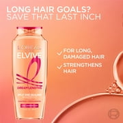 LOreal Paris Elvive Dream Lengths Restoring, Strengthening and Split End Repair, Shampoo, Damaged Hair, 13.5 fl oz