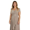 thumbnail image 3 of Women's R&M Richards Cascade Midi Dress Color: Royal Size: 10, 3 of 4