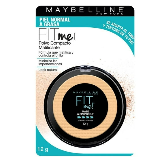 Polvo compacto Maybelline Fit Me! warm nude 12 g