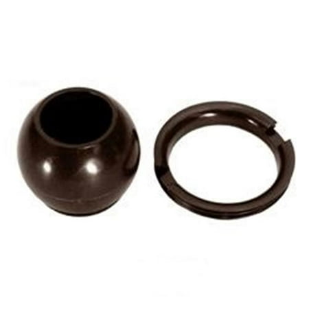 

Eyeball & Retaining Ring - Brown