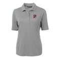 thumbnail image 2 of Women's Cutter & Buck Gray Portland Sea Dogs Virtue DryTec Eco Pique Recycled Polo, 2 of 3